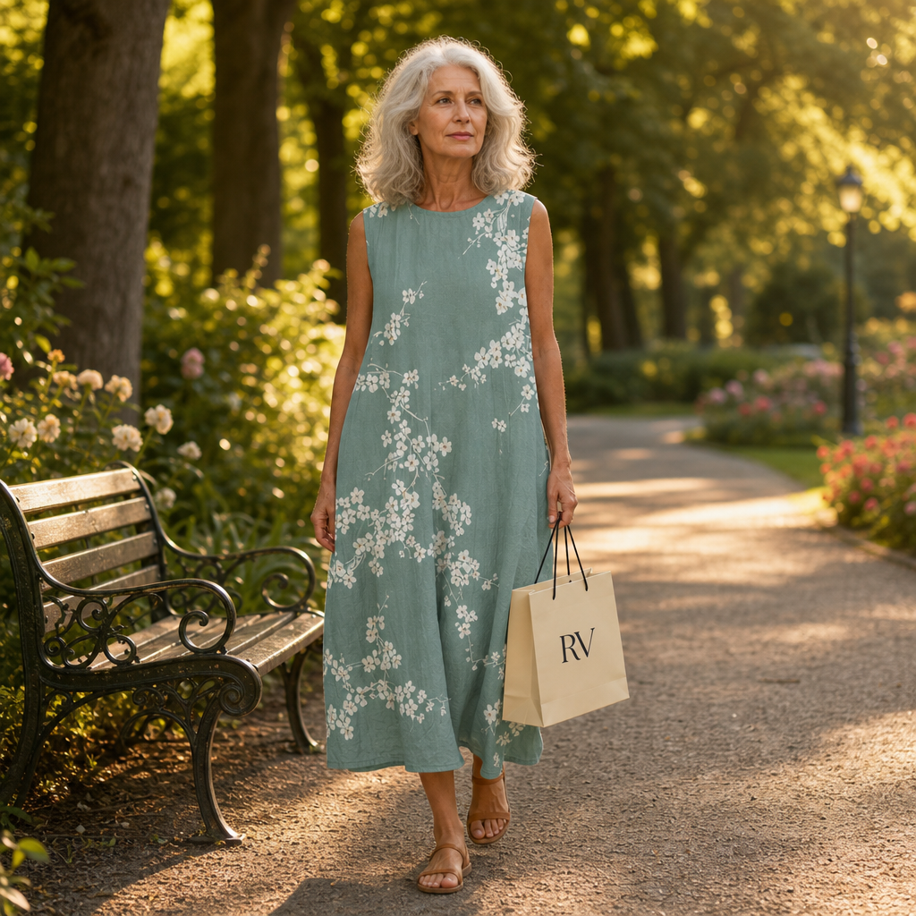 Ursule - Comfortable Sleeveless Summer Dress