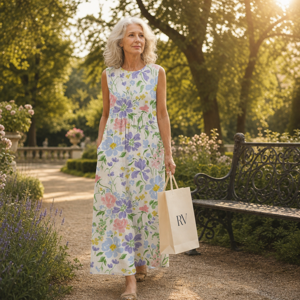 Janyce - Fluid and Comfortable Dress