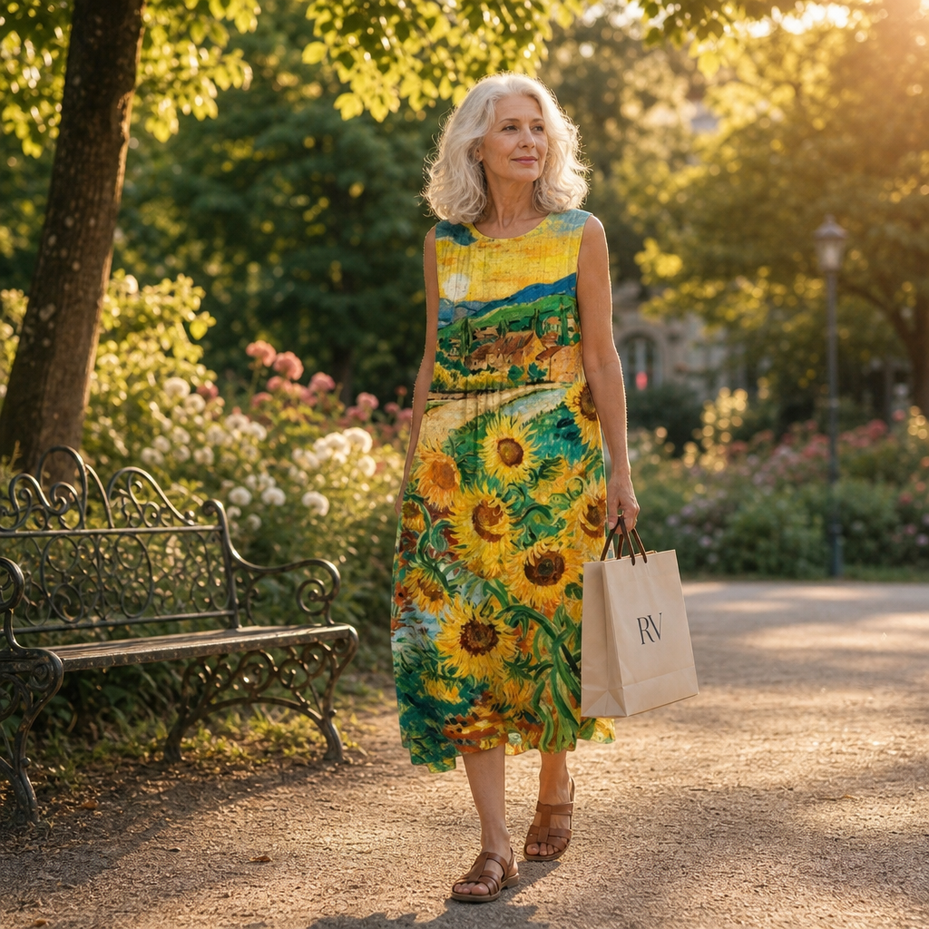 Castille - Fluid and Comfortable Dress