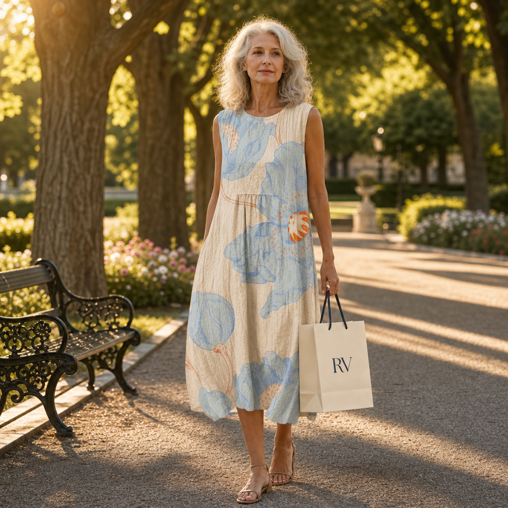 Léontine - Fluid and Comfortable Dress