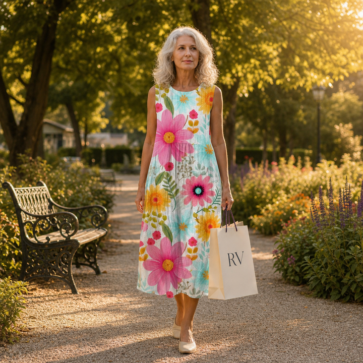 Pia - Fluid and Comfortable Dress