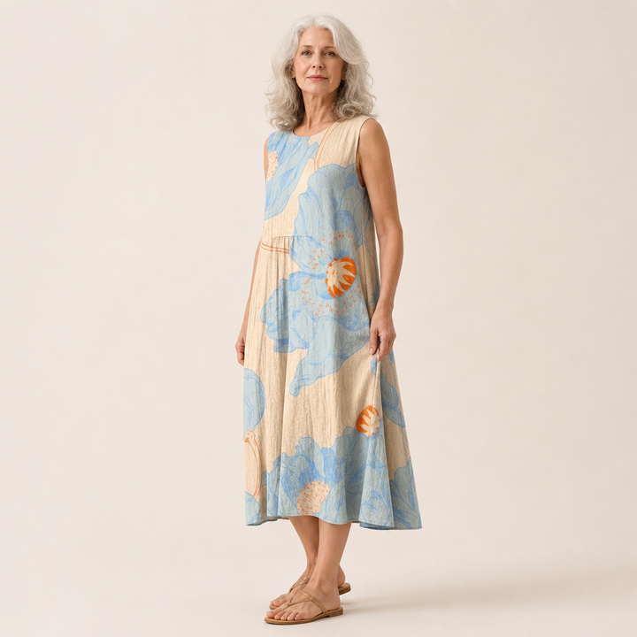 Léontine - Fluid and Comfortable Dress