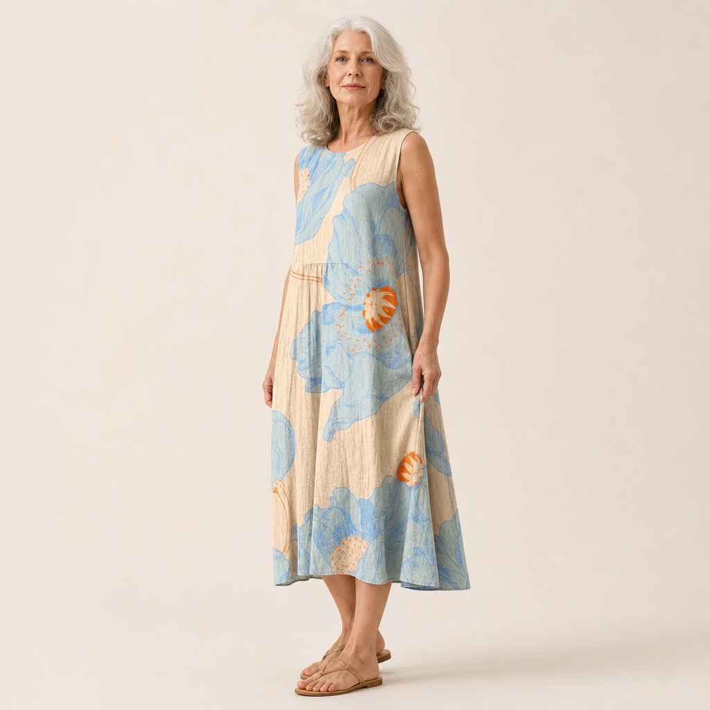 Léontine - Fluid and Comfortable Dress
