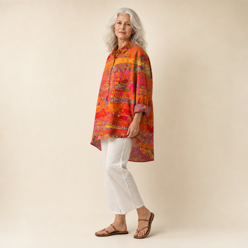 Catherine | Elegant Summer Blouse
