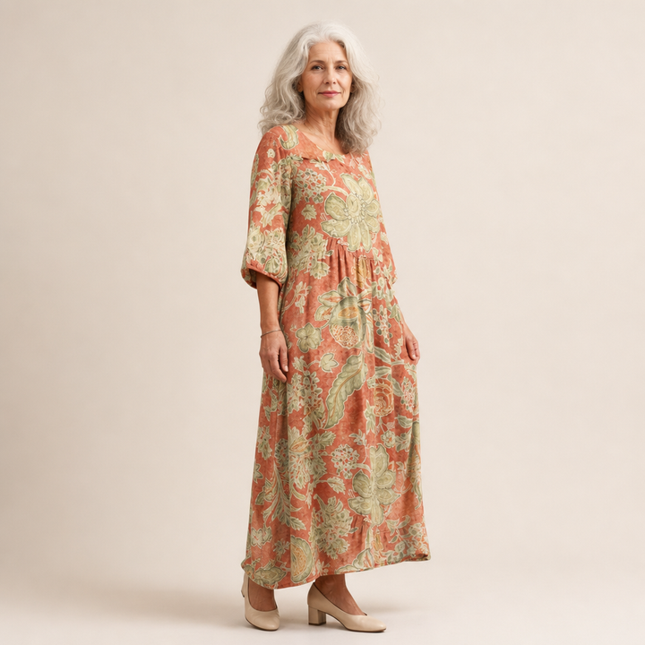 Zoe - Chic and Comfortable Long Flowing Dress