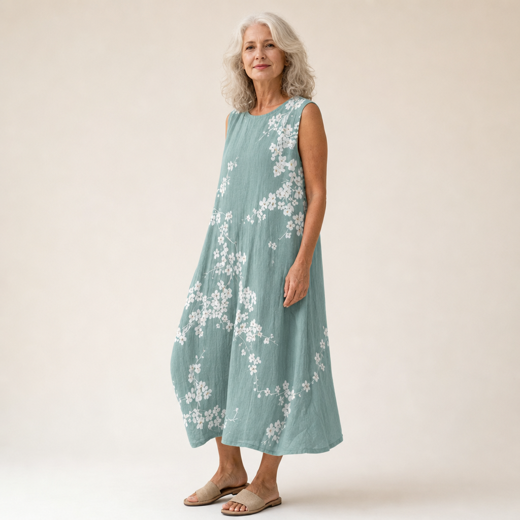 Ursule - Comfortable Sleeveless Summer Dress