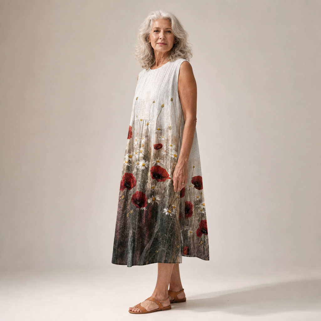 Alba - Fluid and Comfortable Dress