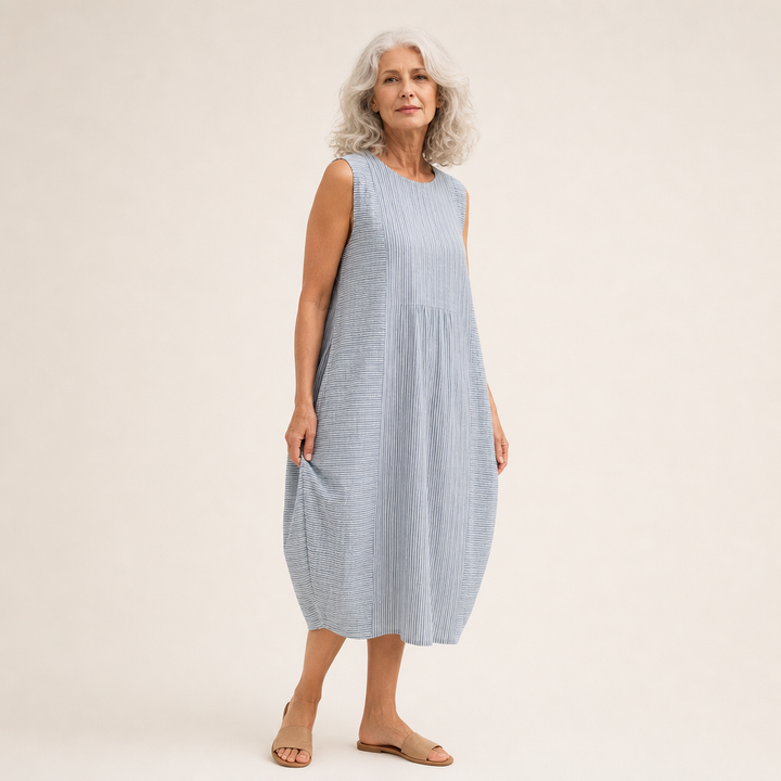 Enzo - Comfortable Sleeveless Summer Dress