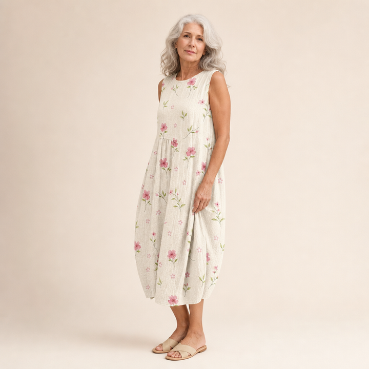 Faustine - Comfortable Sleeveless Summer Dress