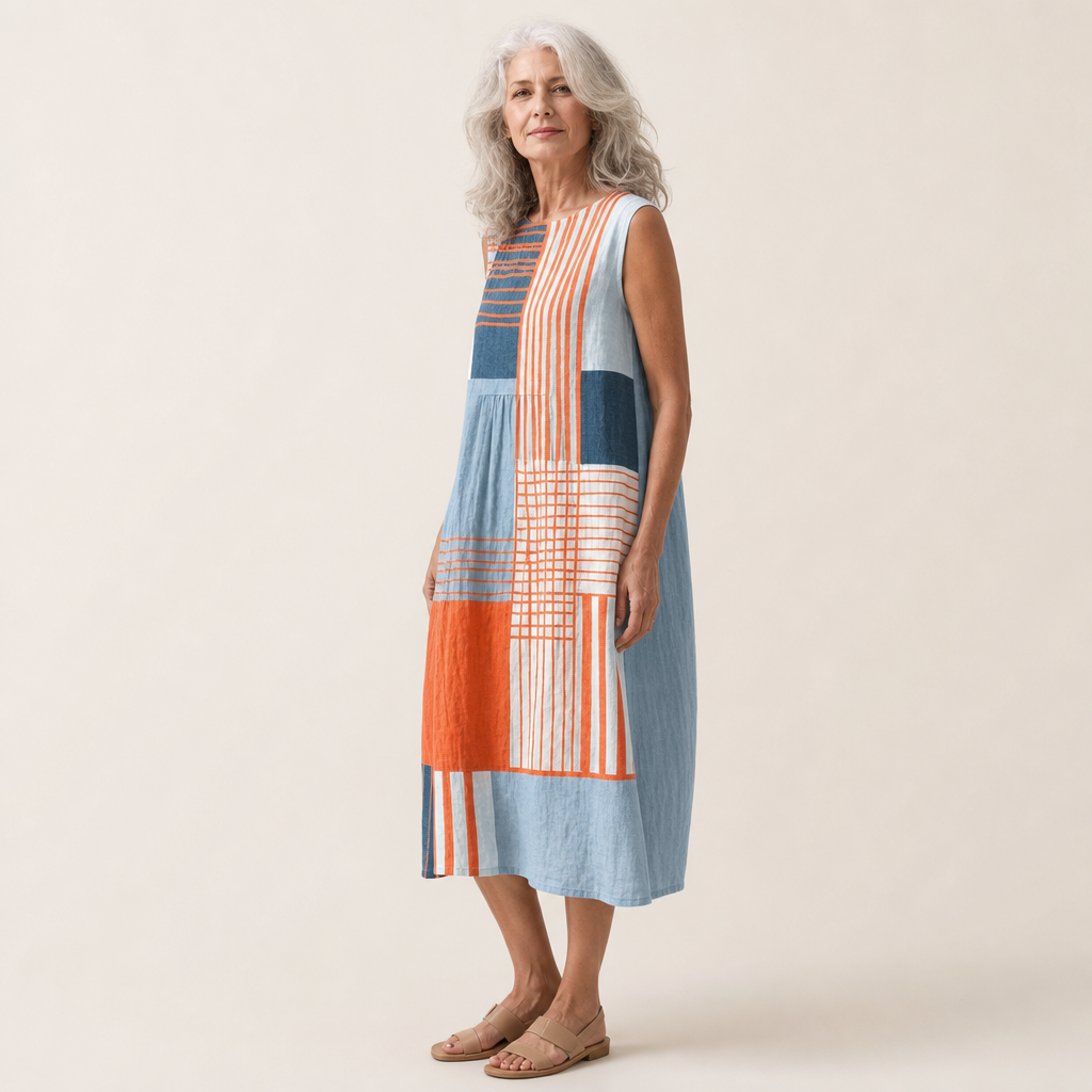 June - Fluid and Comfortable Dress