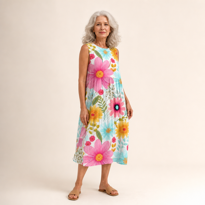 Pia - Fluid and Comfortable Dress