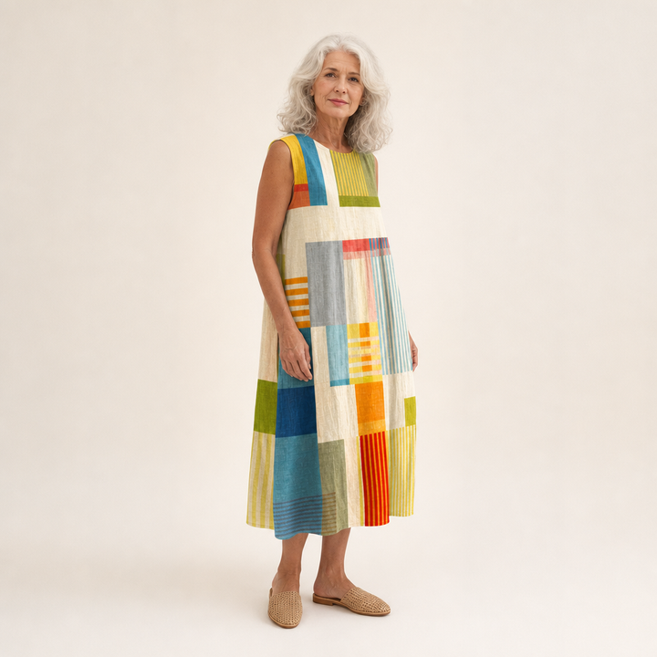 Léa - Comfortable Sleeveless Summer Dress
