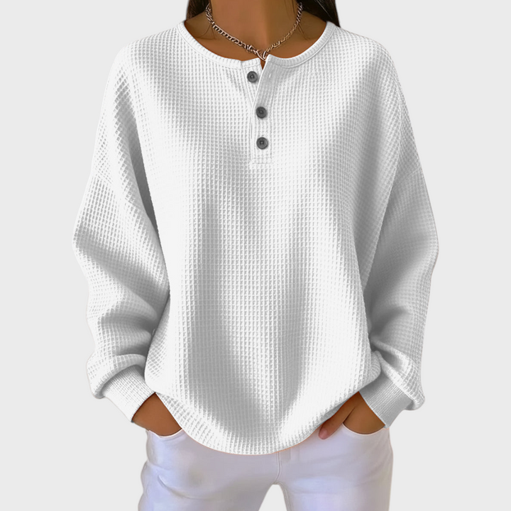 Louise | Soft Waffle Knit Jumper
