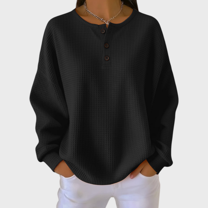 Louise | Soft Waffle Knit Jumper
