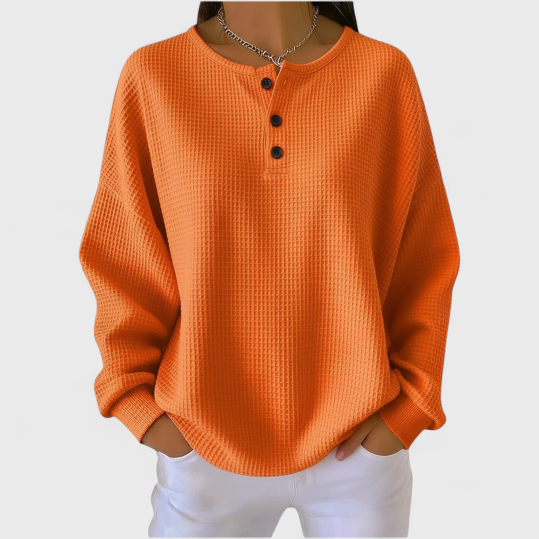 Louise | Soft Waffle Knit Jumper