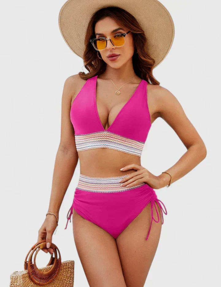 Énora | Elegant High-Waisted Bikini Set