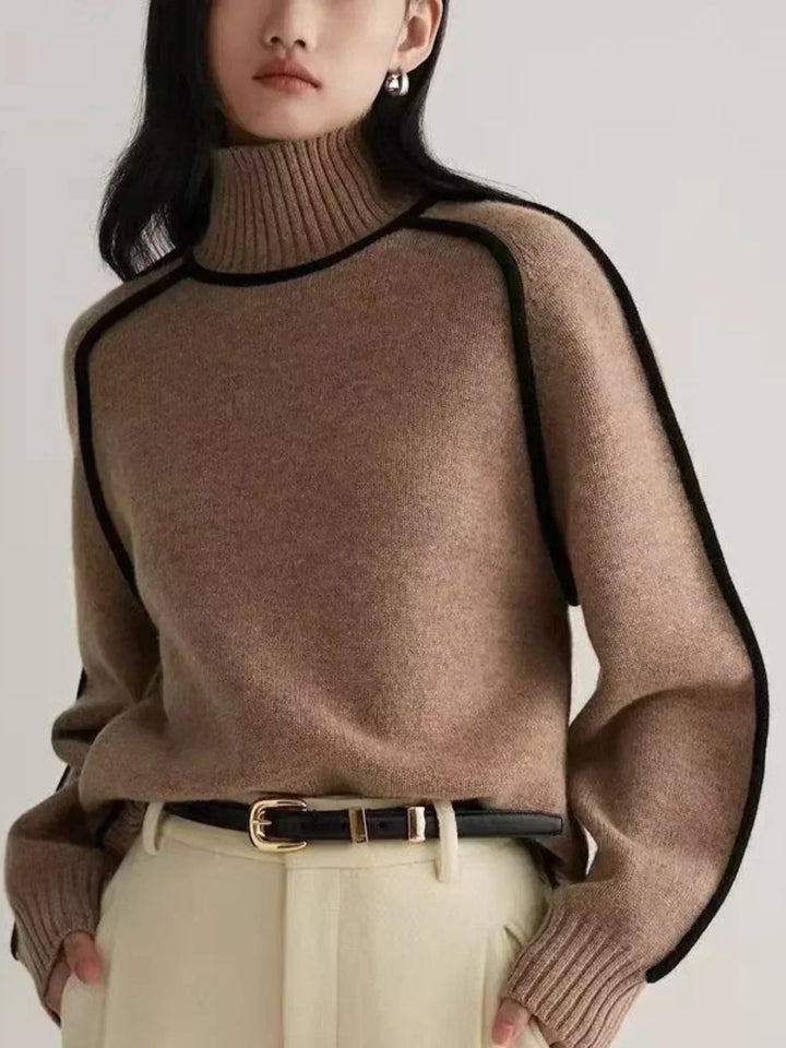 Sandrine | Elegant Roll Neck Jumper
