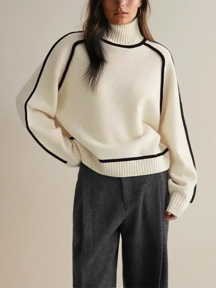 Sandrine | Elegant Roll Neck Jumper