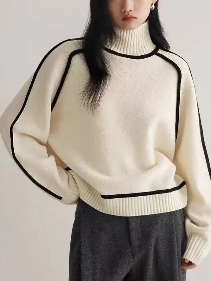 Sandrine | Elegant Roll Neck Jumper