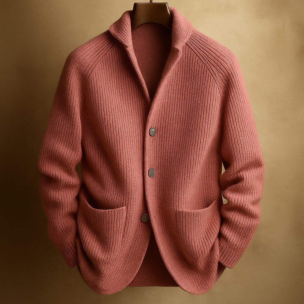 Sylvain | Ribbed Wool Gilet