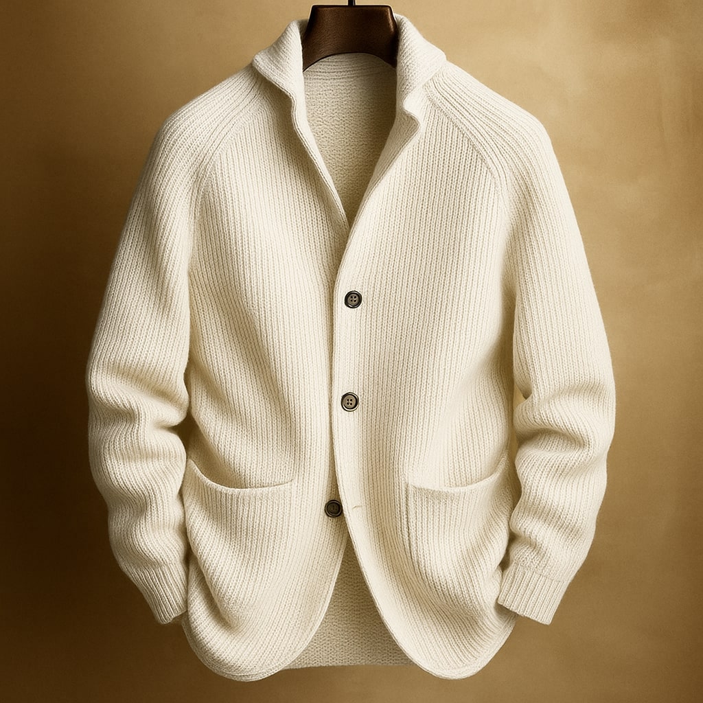 Sylvain | Ribbed Wool Gilet