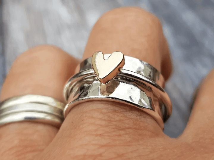 Melly - Silver Amor Ring