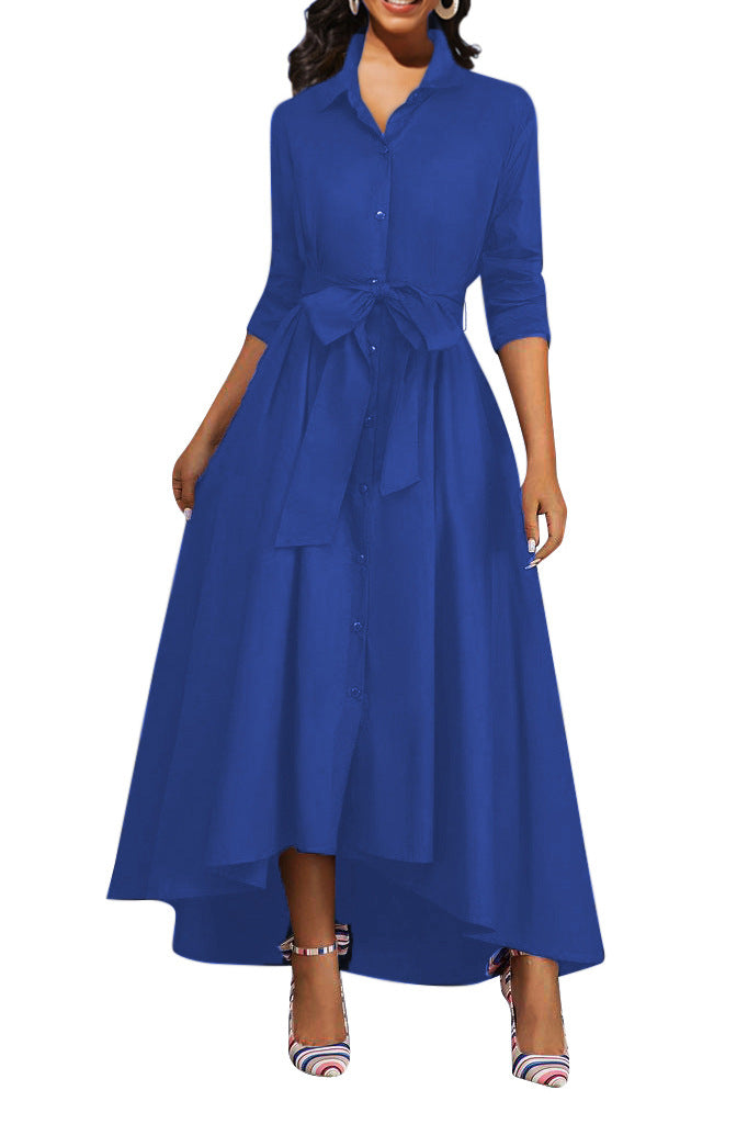 Martine | Perfect Buttoned Maxi Dress for Parties