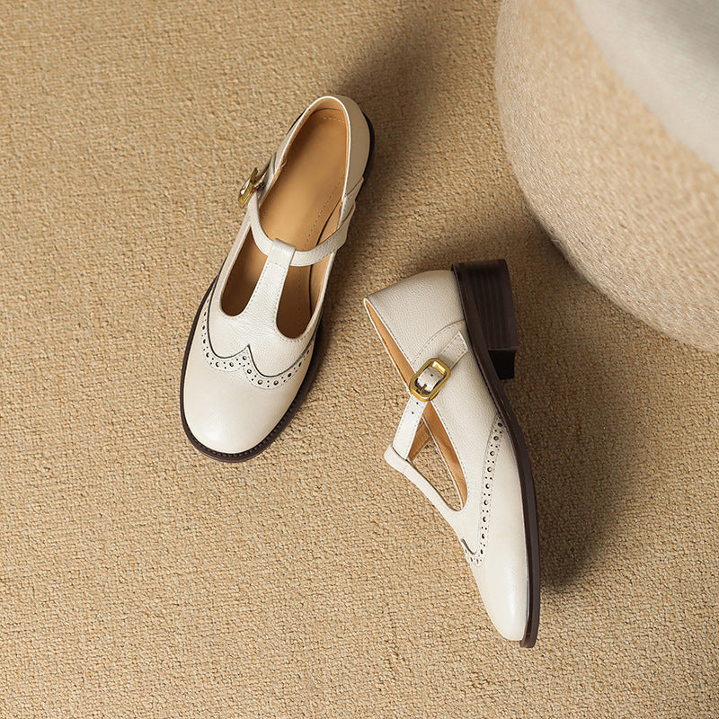 Claire | Mary Jane T Bar Shoes