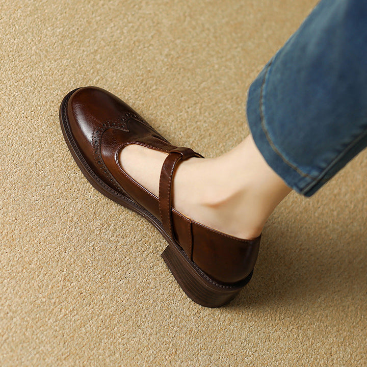 Claire | Mary Jane T Bar Shoes