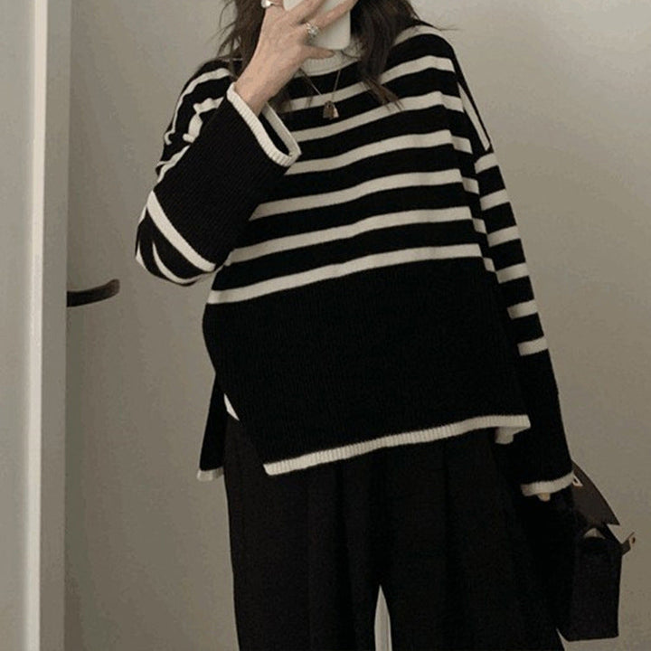 Evelyn | Cable Knit Roll Neck Jumper