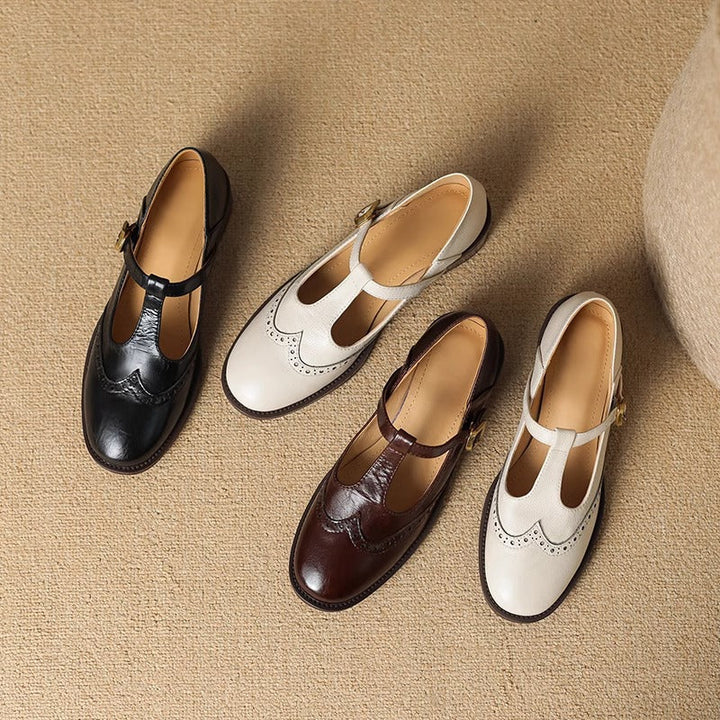 Claire | Mary Jane T Bar Shoes