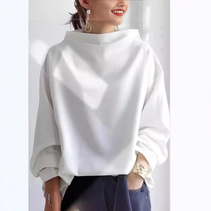 Christine | Relaxed Fit High Neck Top