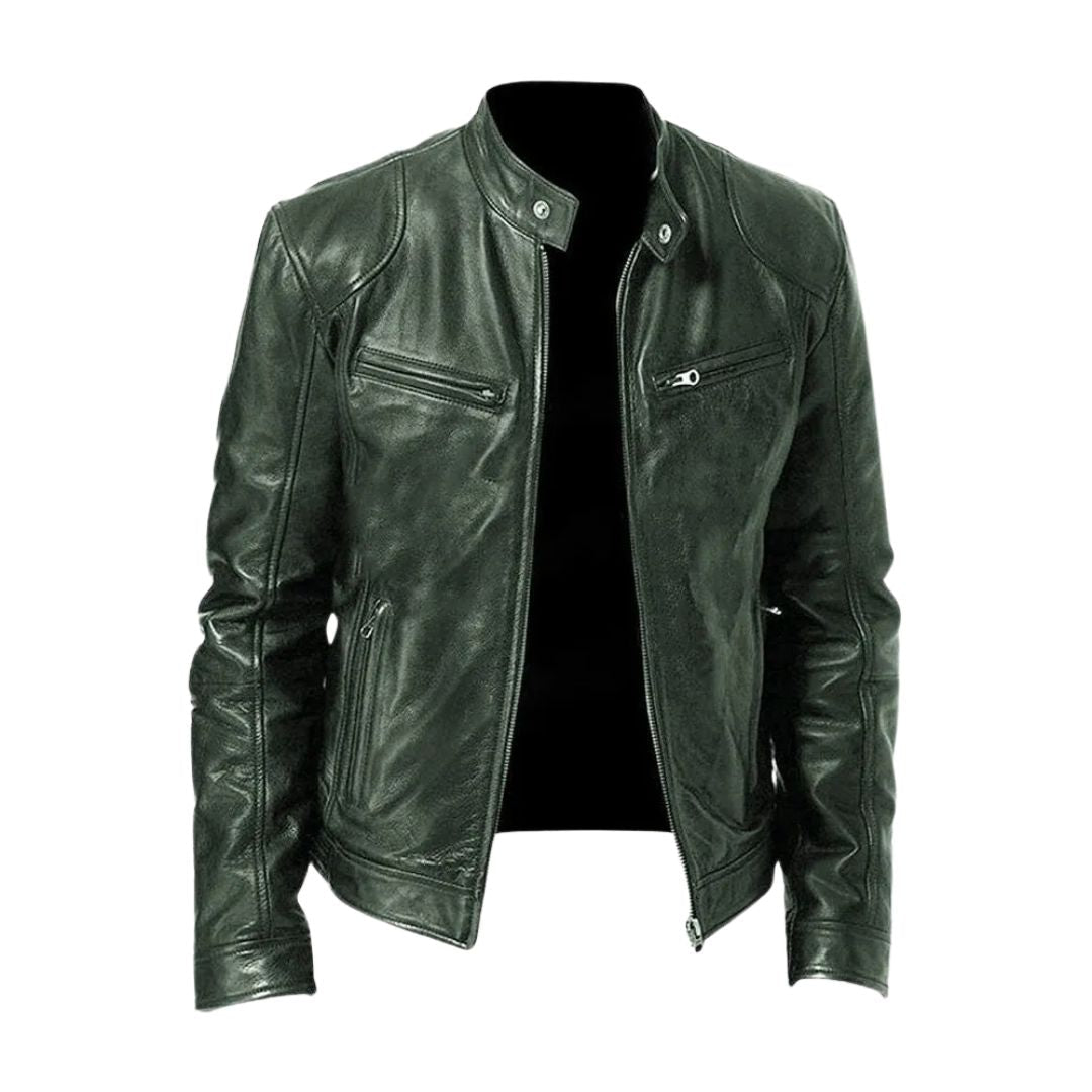 Fabien | Casual Leather Jacket
