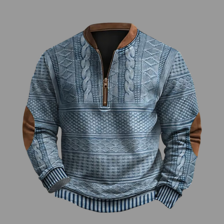 Jonas | Comfortable zip-up jumper with a modern look