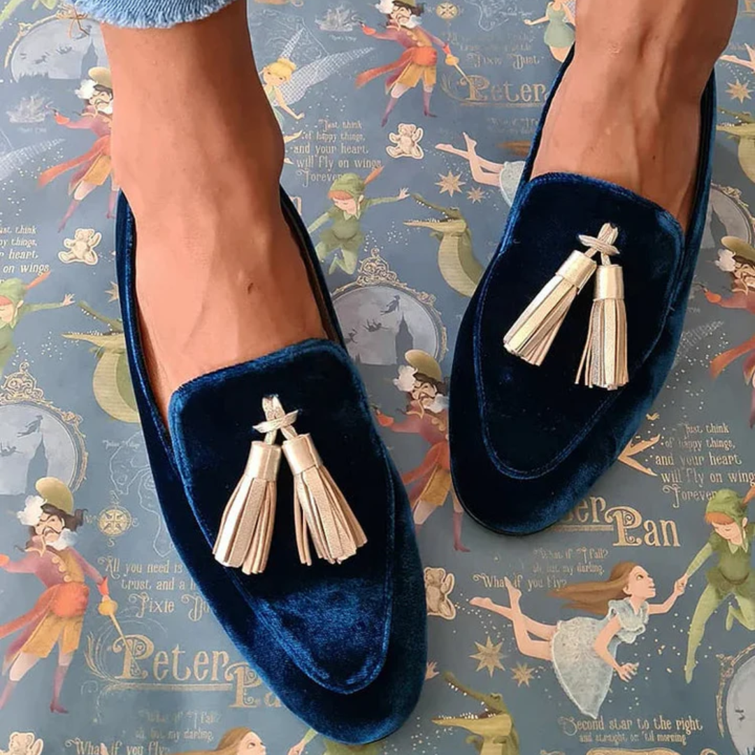 Celestia - Elegant Fringed Loafers