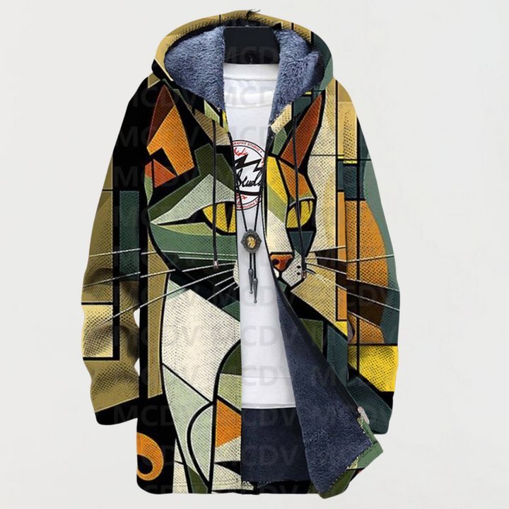 Emer | Geometric Pattern Jacket for Cats
