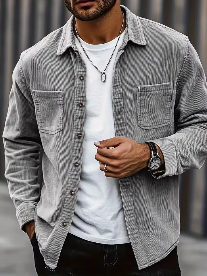 Louis | Corduroy Overshirt