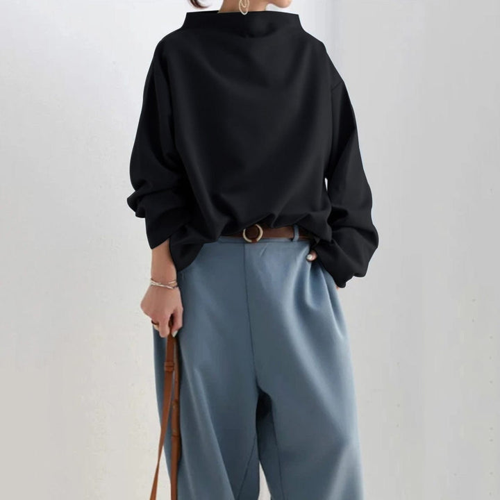 Christine | Relaxed Fit High Neck Top