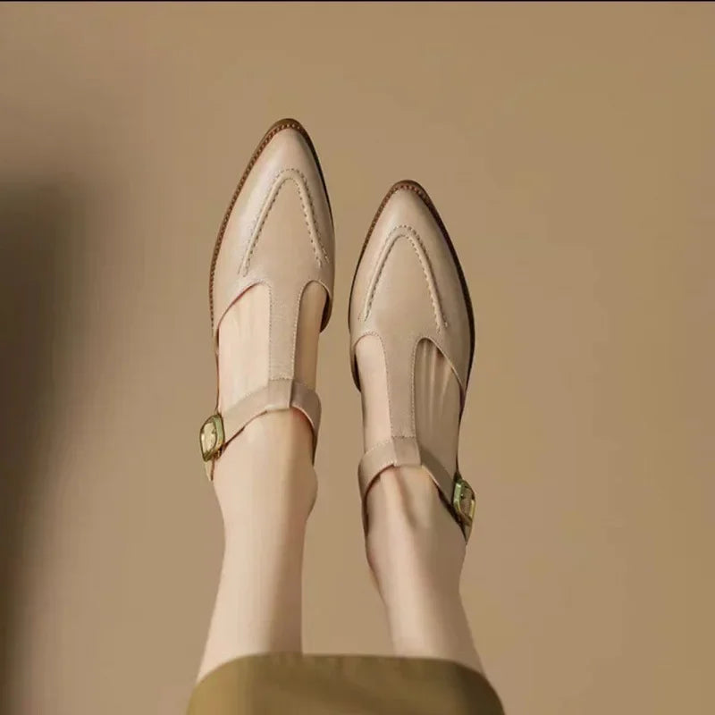 Claire | Aurenza Buckle Shoes