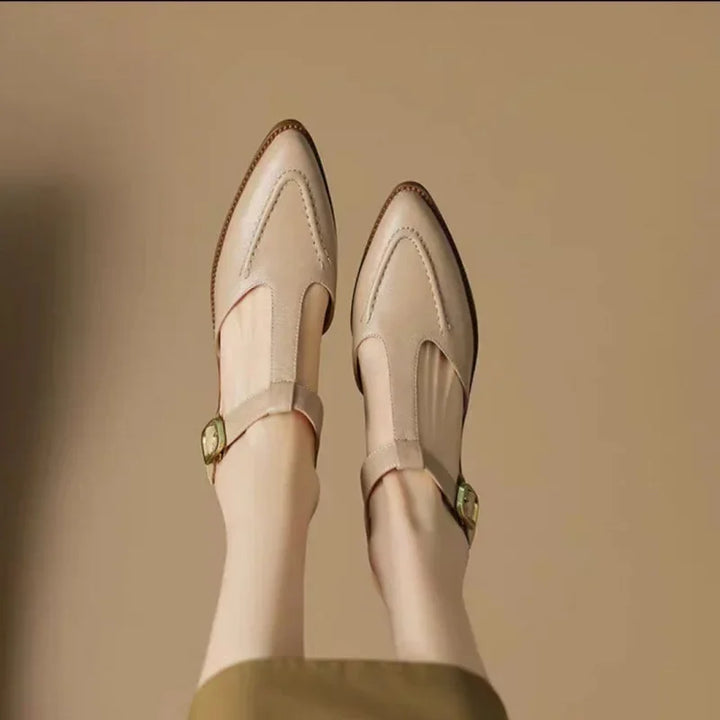 Claire | Aurenza Buckle Shoes