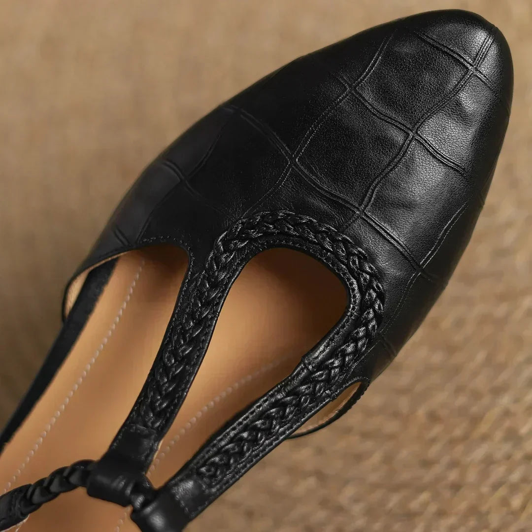 Inès | Kepa Leather Mary Janes