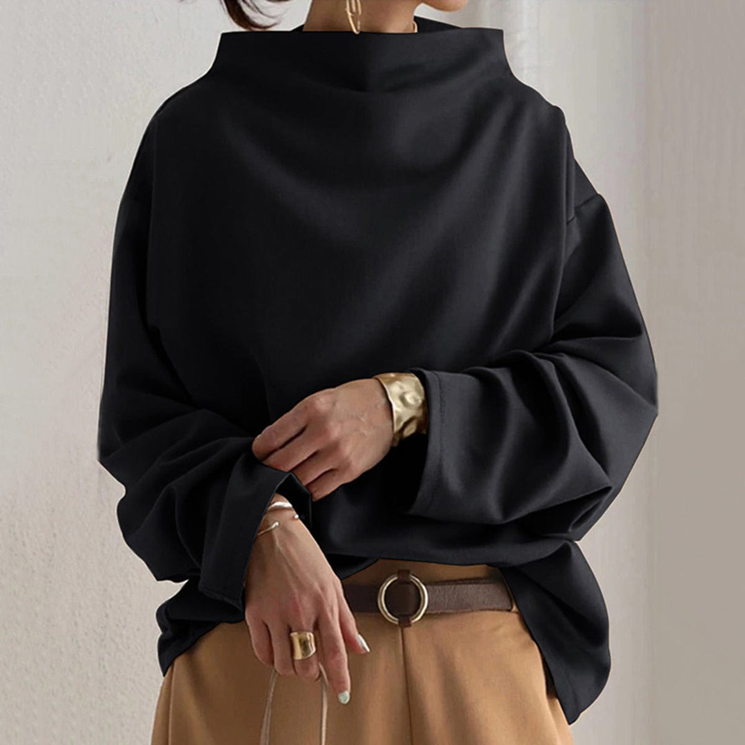 Christine | Relaxed Fit High Neck Top