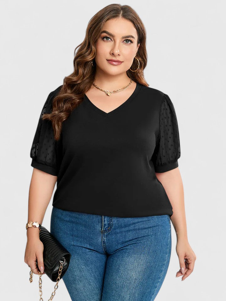 Claire | Comfortable V Neck Top