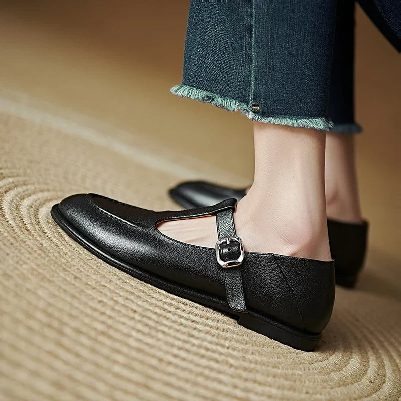 Clémence | Low Heel Court Shoes