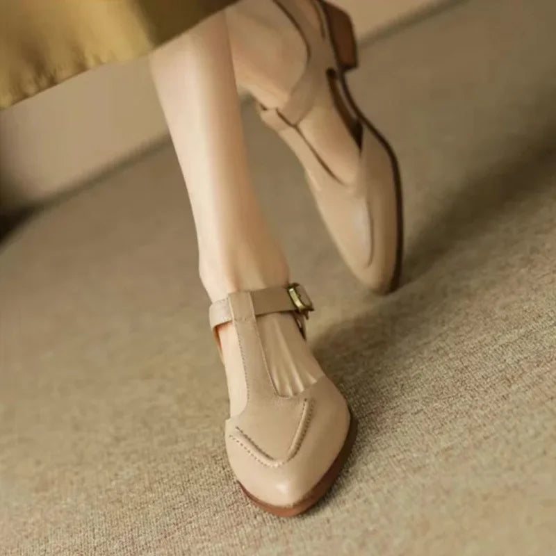 Claire | Aurenza Buckle Shoes