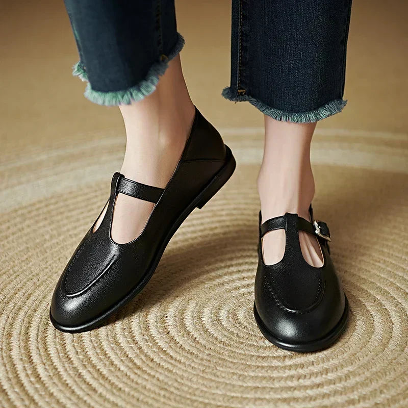 Clémence | Low Heel Court Shoes