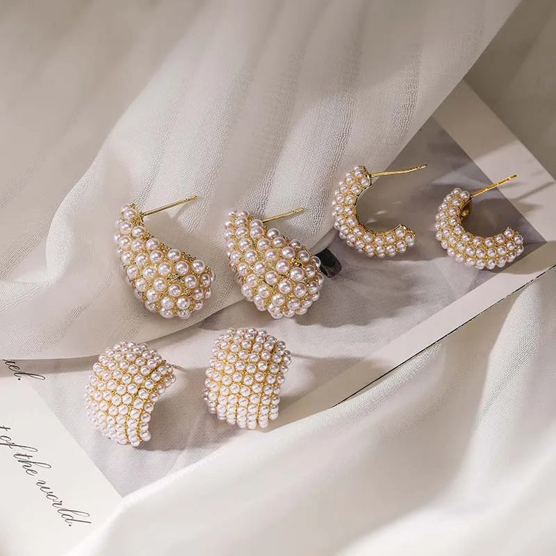 Classic Pearl Earrings
