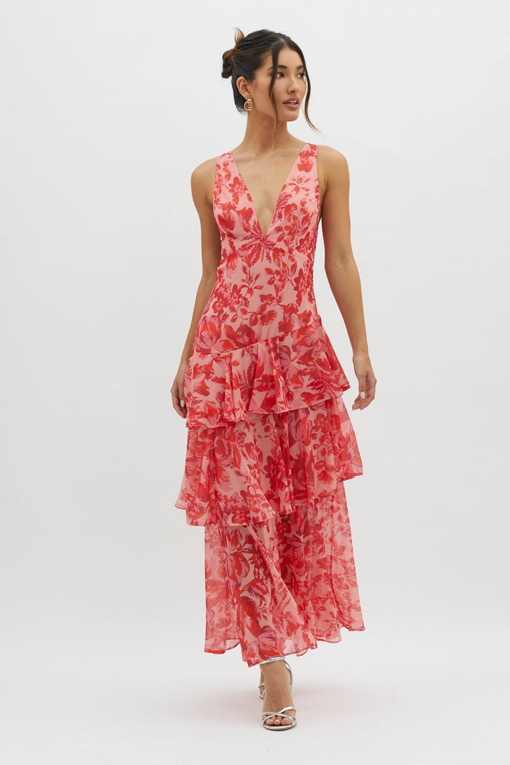 Taviana | Sophisticated Midi Dress