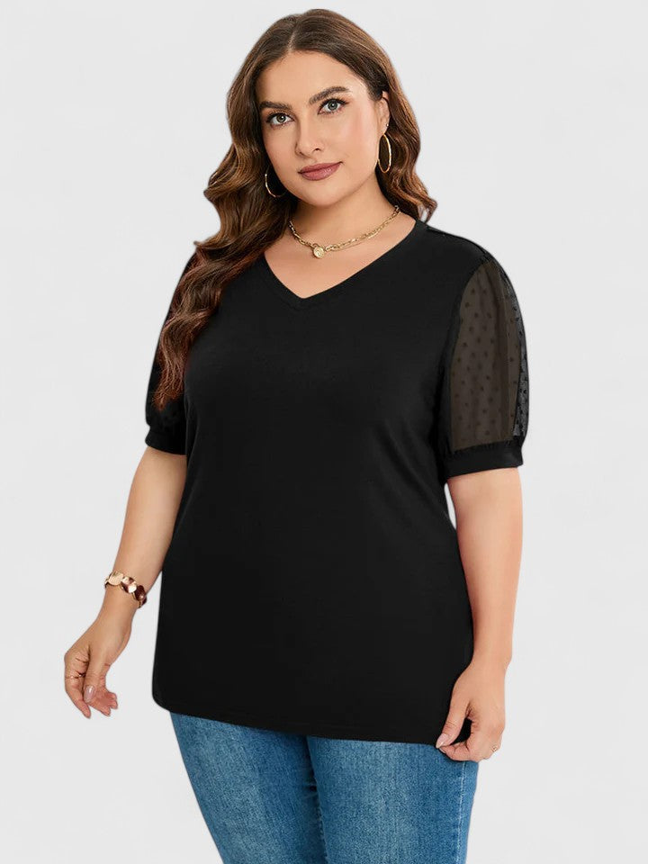 Claire | Comfortable V Neck Top