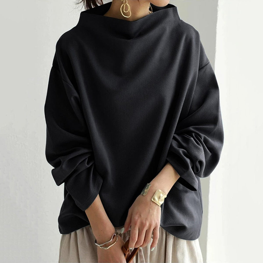 Christine | Relaxed Fit High Neck Top